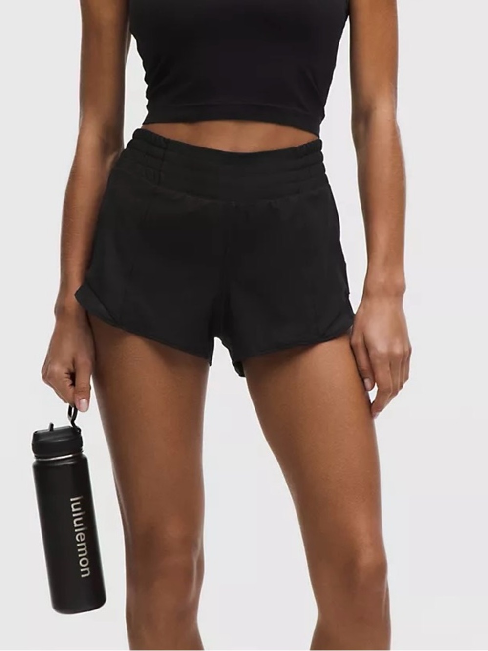 Lululemon Black Athletic Shorts (2.5” inseam)
